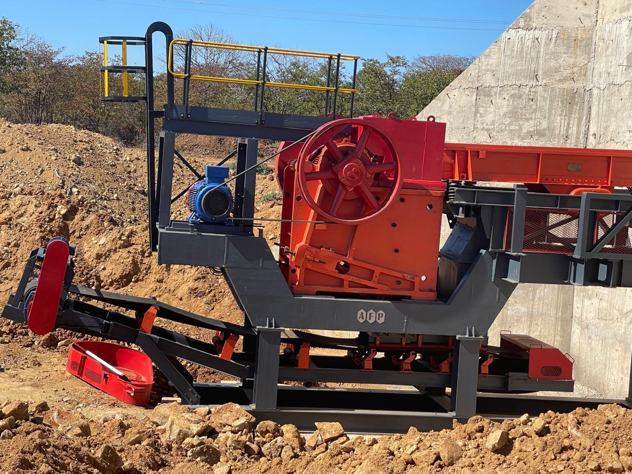 Cone crusher reconditioning project in Namibia